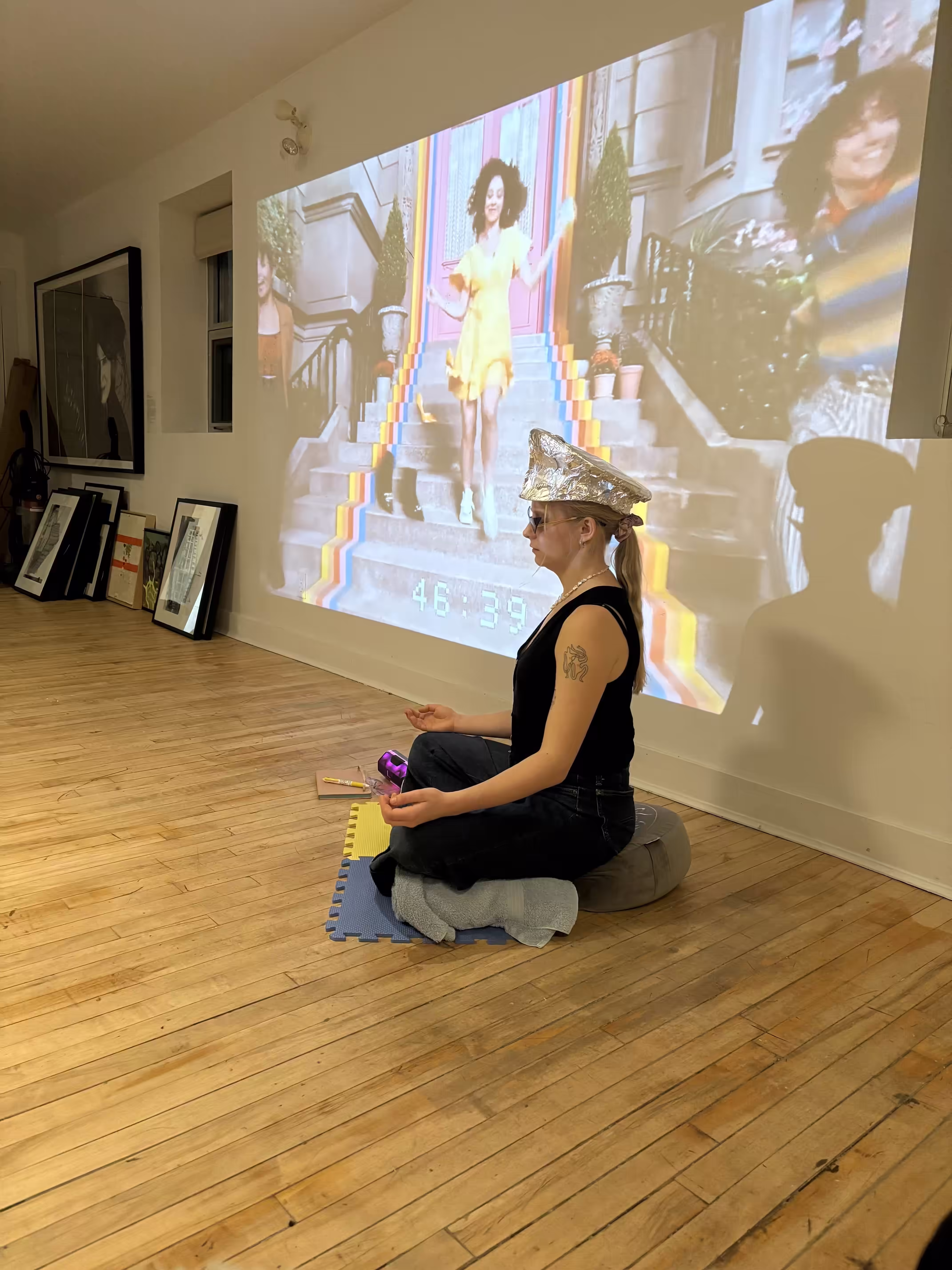 Snap-Chi demonstration at the Cybernetic Poetry Nite